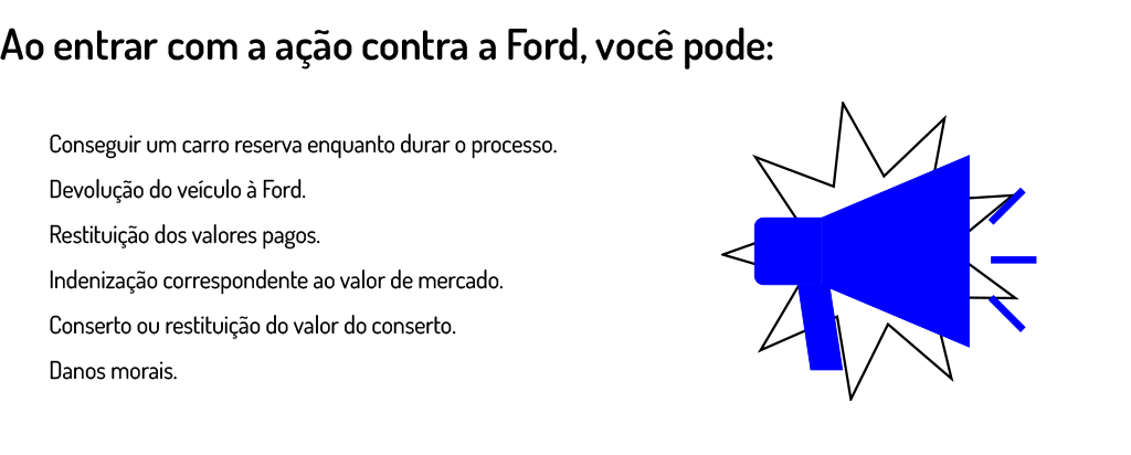o que você pode conseguir ao entrar com ação contra a ford câmbio powershift